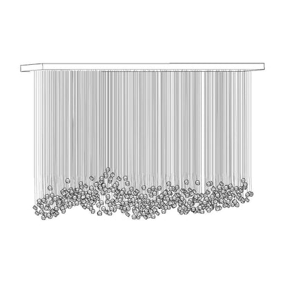 Luxurious Crystal Stone Chandelier - Loonglight