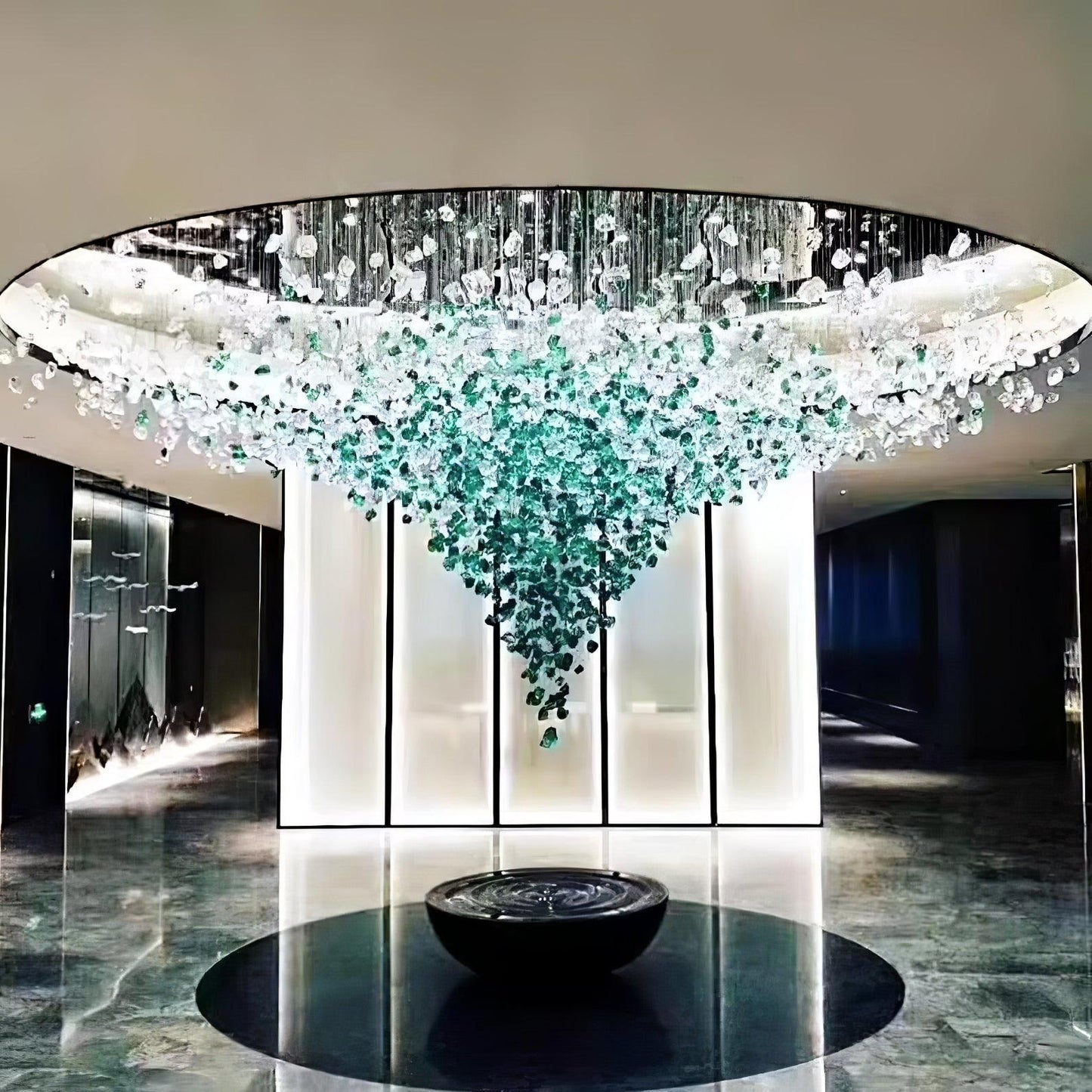 Luxurious Crystal Stone Chandelier - Loonglight