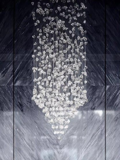 Luxurious Crystal Stone Chandelier - Loonglight