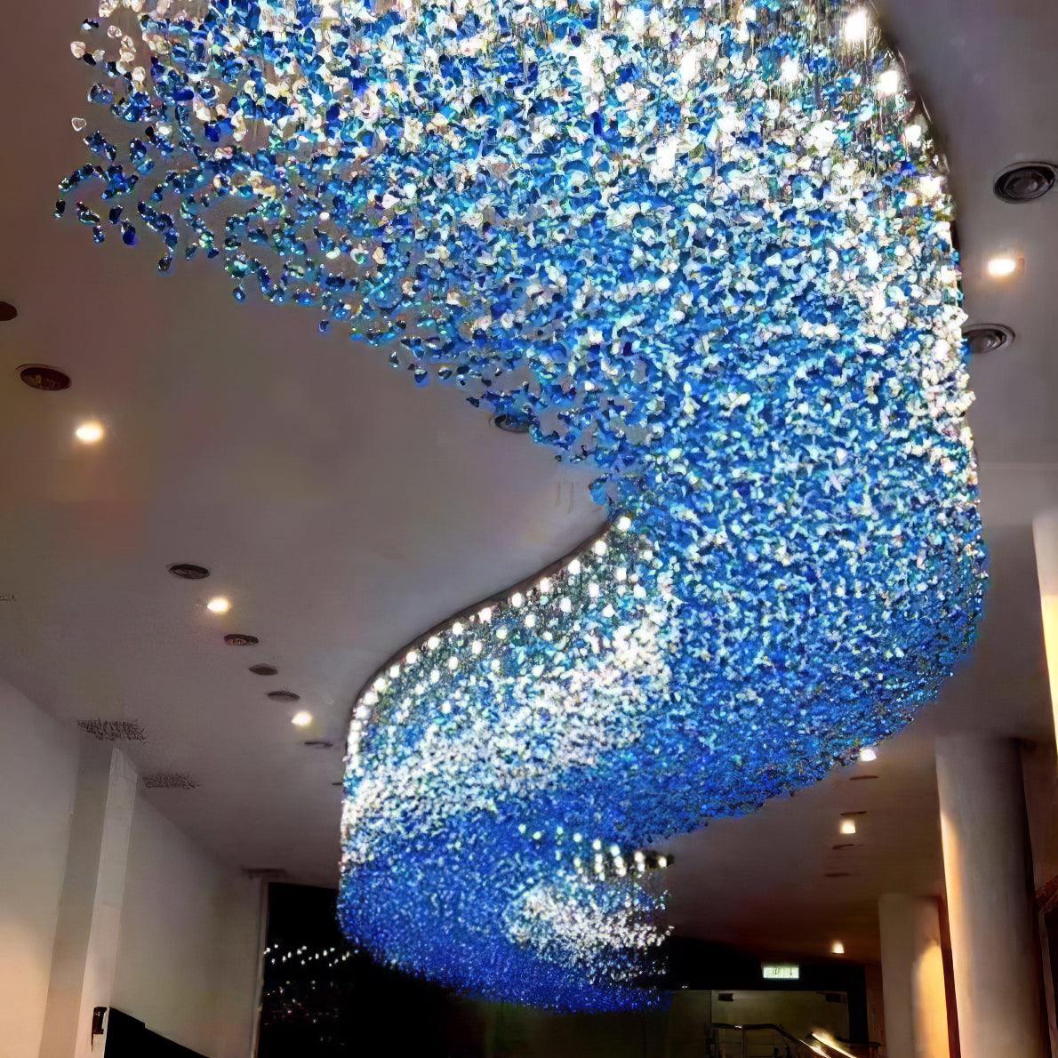 Luxurious Crystal Stone Chandelier - Loonglight