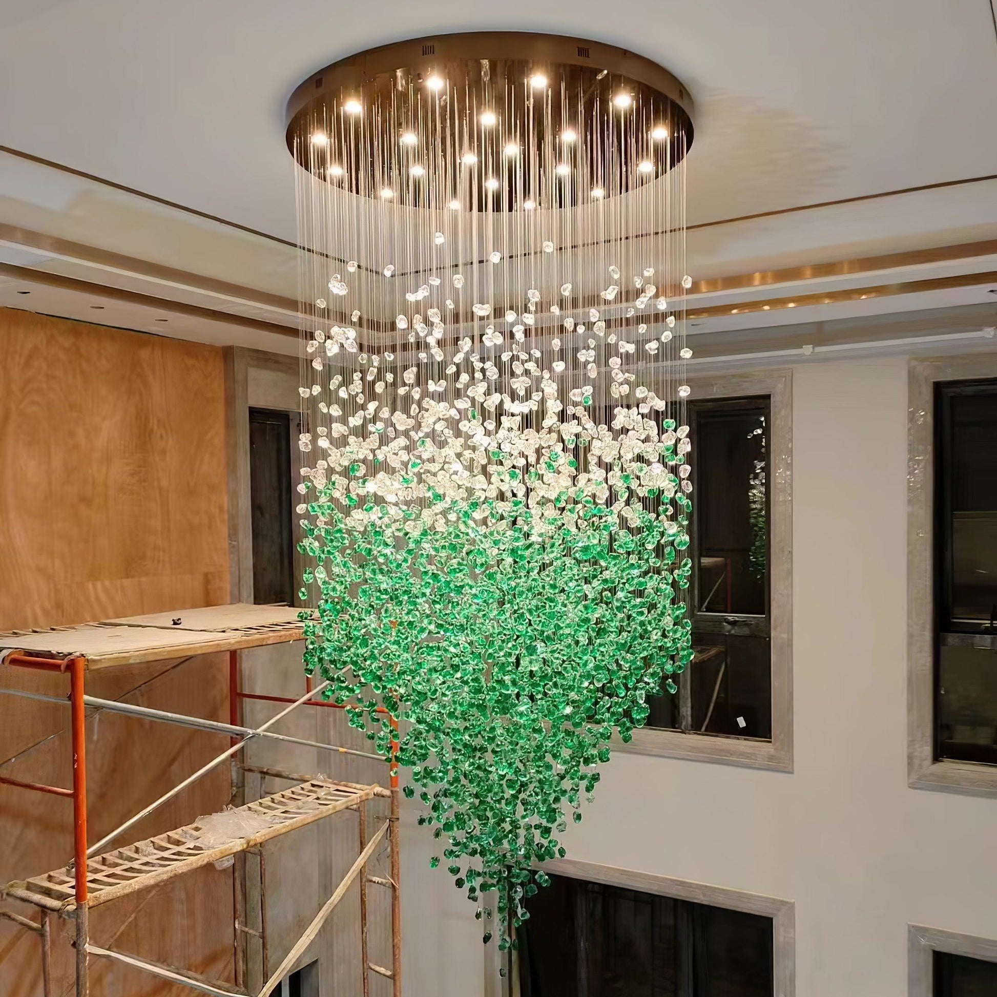 Luxurious Crystal Stone Chandelier - Loonglight