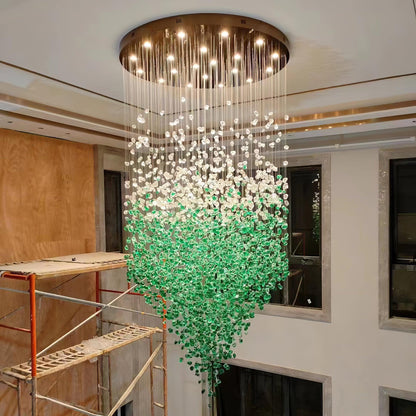 Luxurious Crystal Stone Chandelier - Loonglight