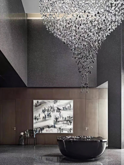 Luxurious Crystal Stone Chandelier - Loonglight