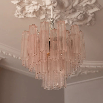 Murano Floral Tube Chandelier - Loonglight