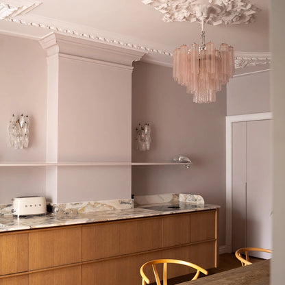 Murano Floral Tube Chandelier - Loonglight