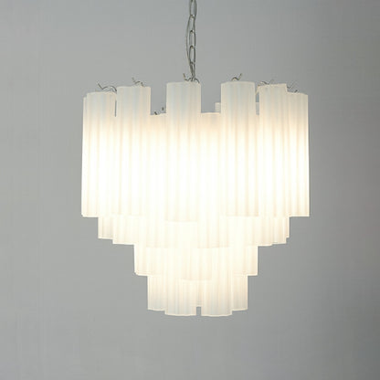 Murano Floral Tube Chandelier - Loonglight