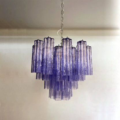Murano Floral Tube Chandelier - Loonglight