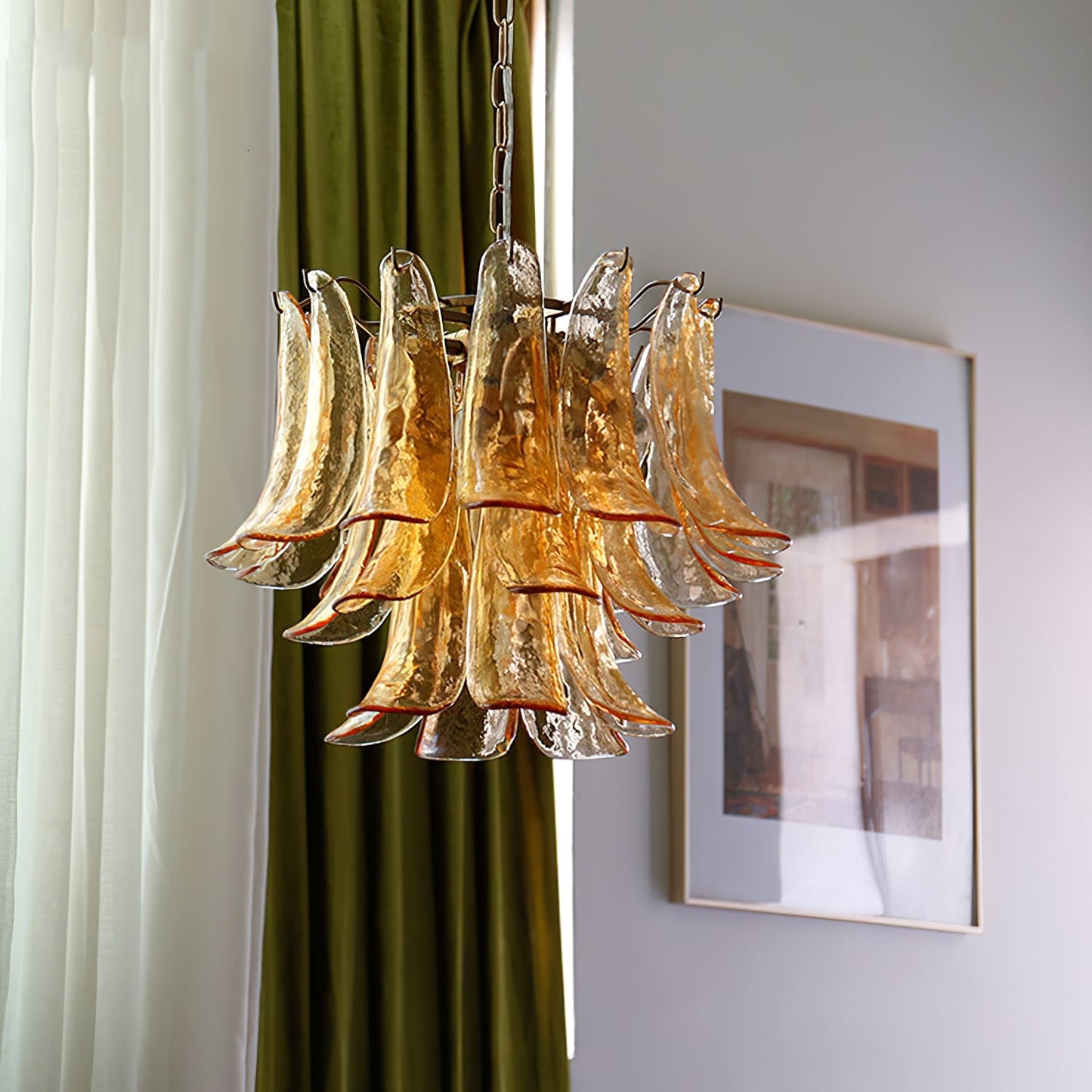 Murano Glass Chandelier - Loonglight