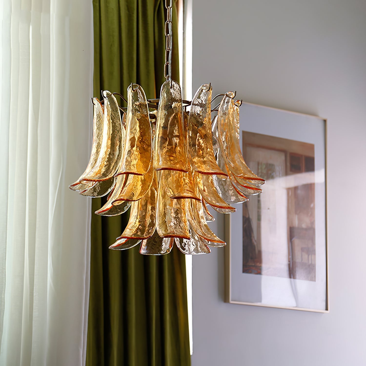 Murano Glass Chandelier - Loonglight