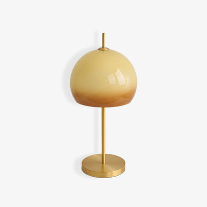 Mushroom Table Lamp Brass