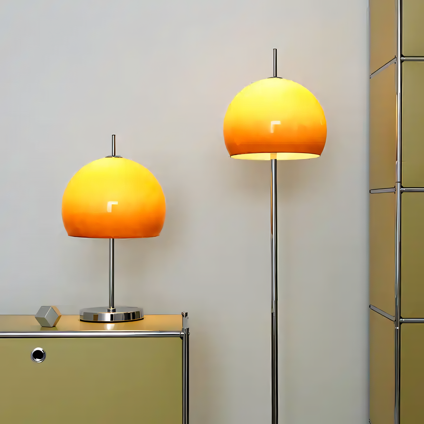 Sunset Dome Floor Lamp - Loonglight