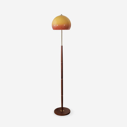 Mushroom Wood Floor Lamp - Loonglight