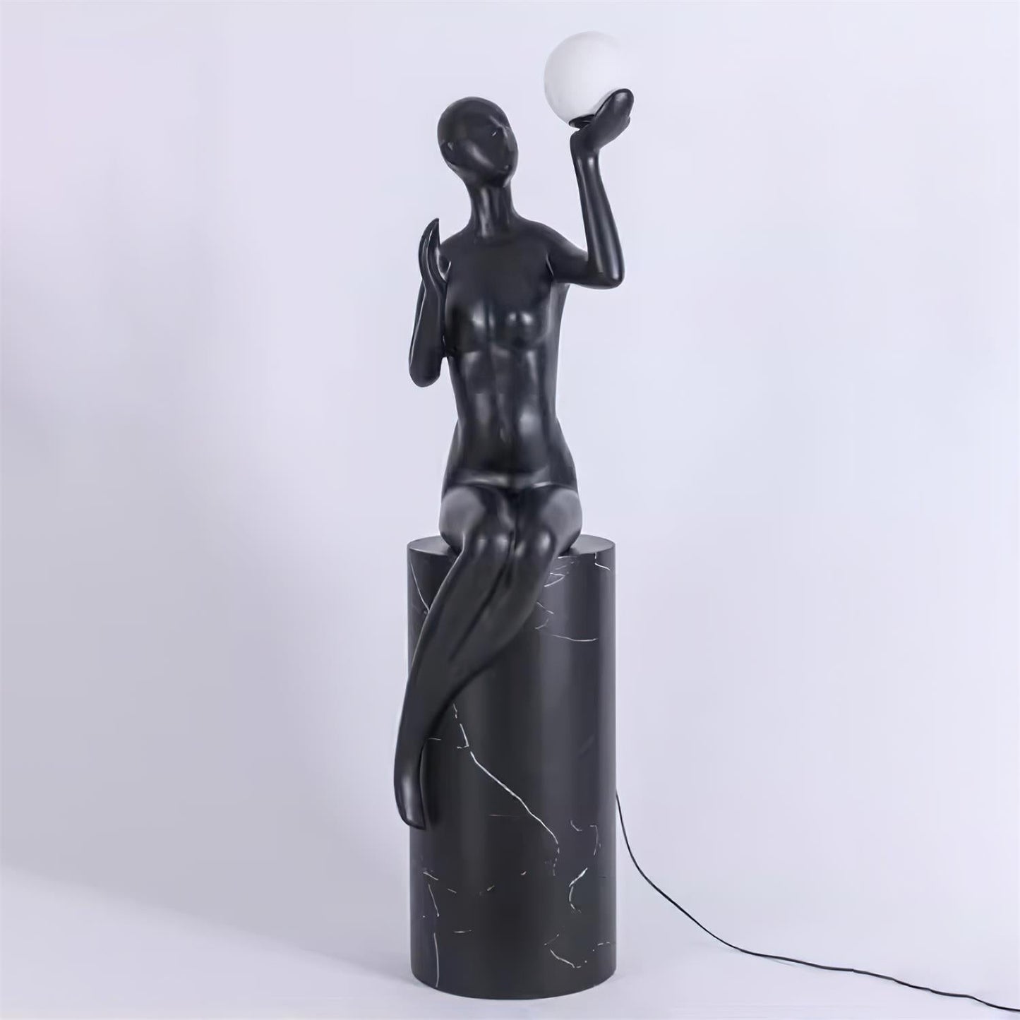 Myron Sculpture Floor Lamp - Loonglight