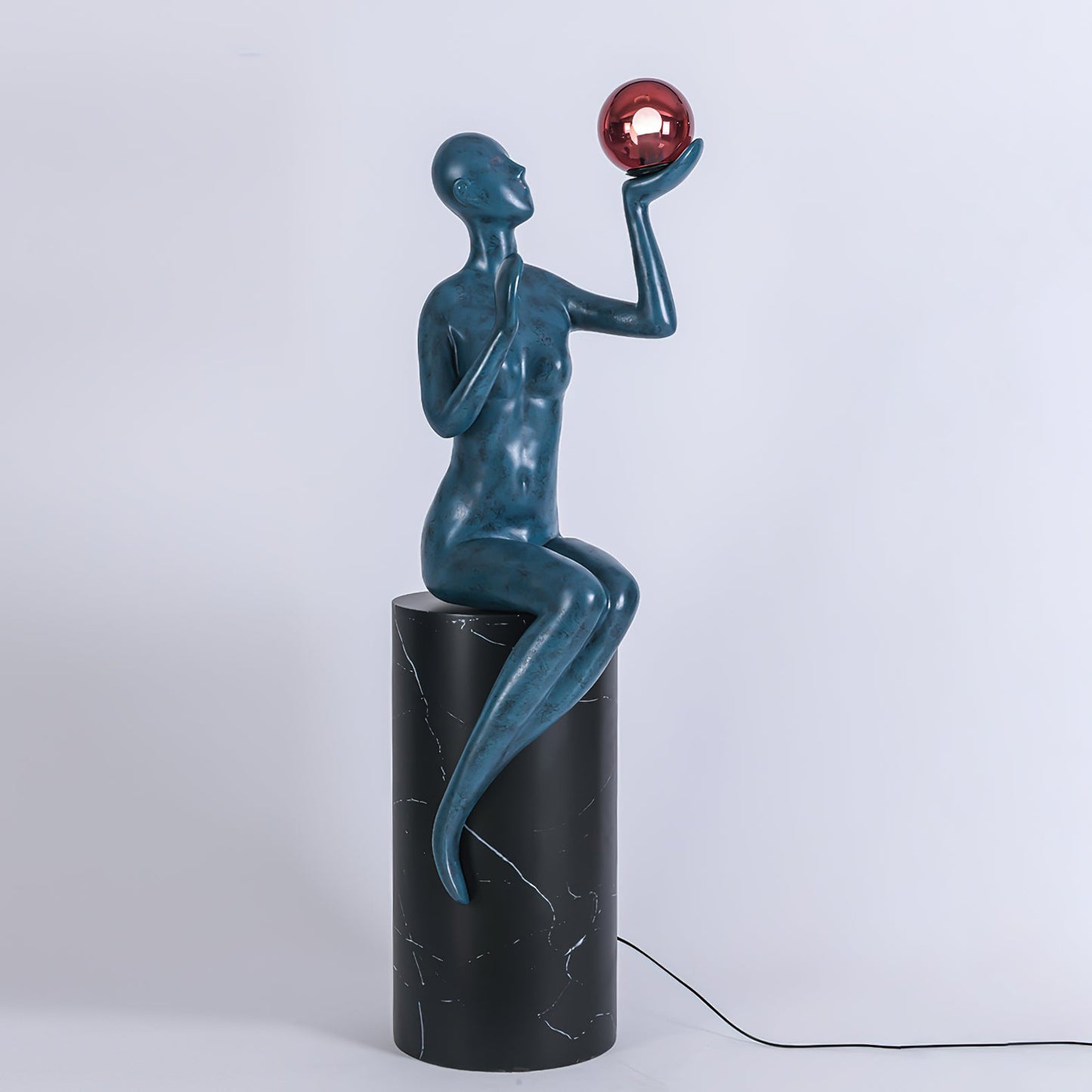 Myron Sculpture Floor Lamp - Loonglight