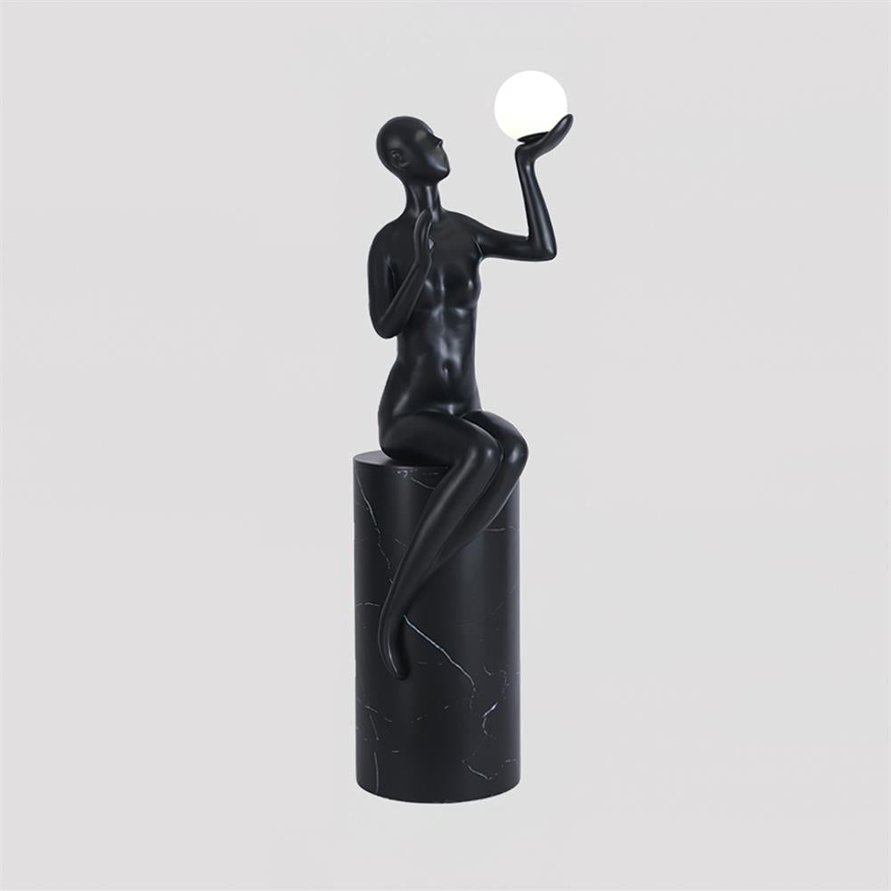 Myron Sculpture Floor Lamp - Loonglight