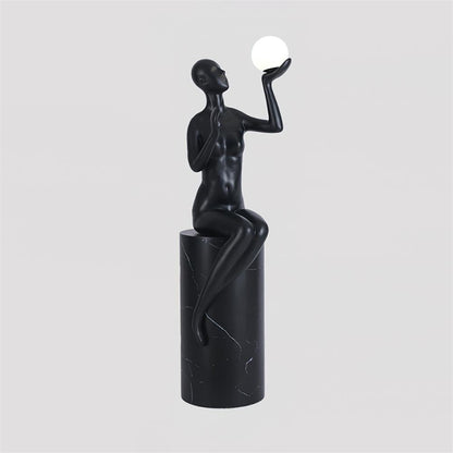 Myron Sculpture Floor Lamp - Loonglight
