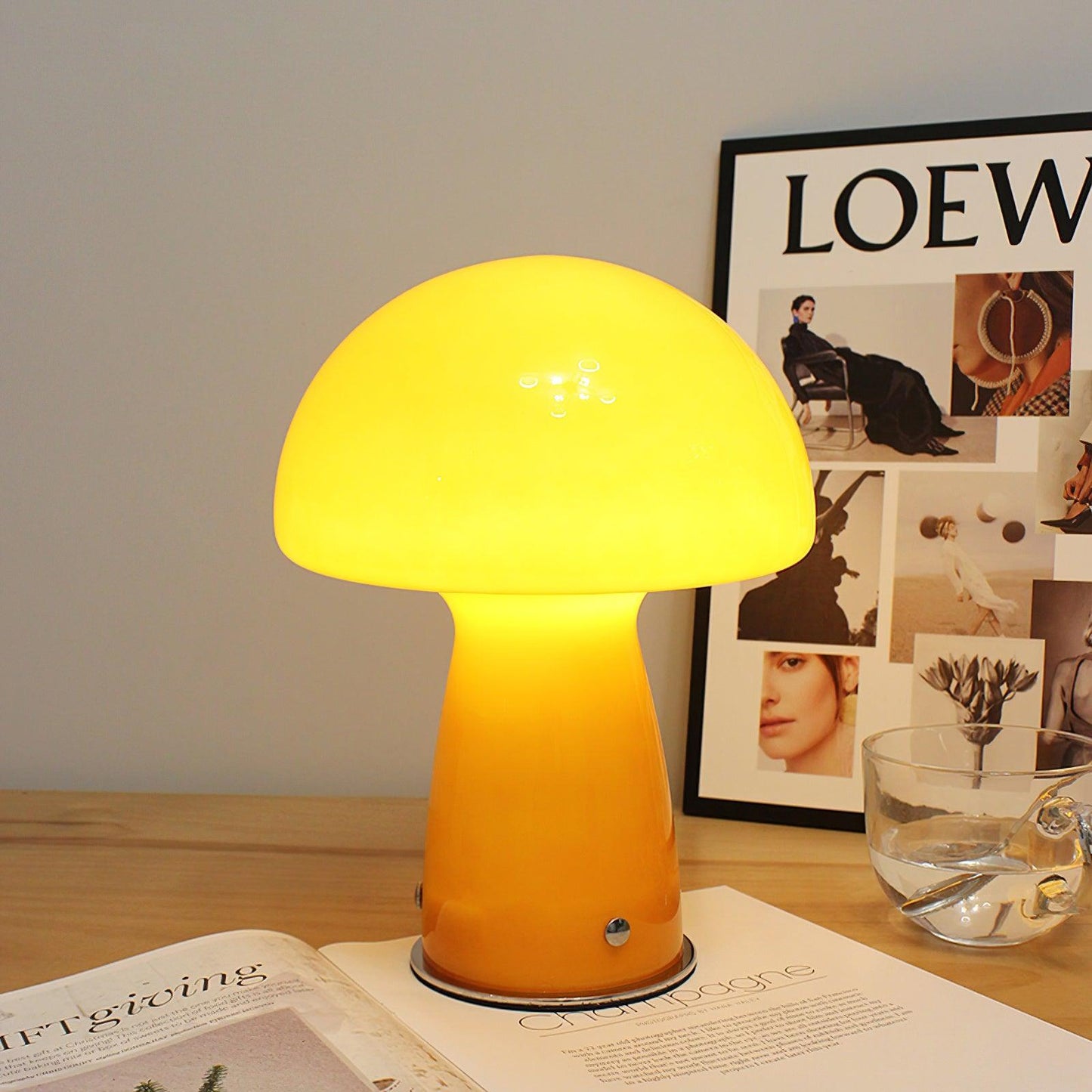 Nala Mushroom Table Lamp - Loonglight