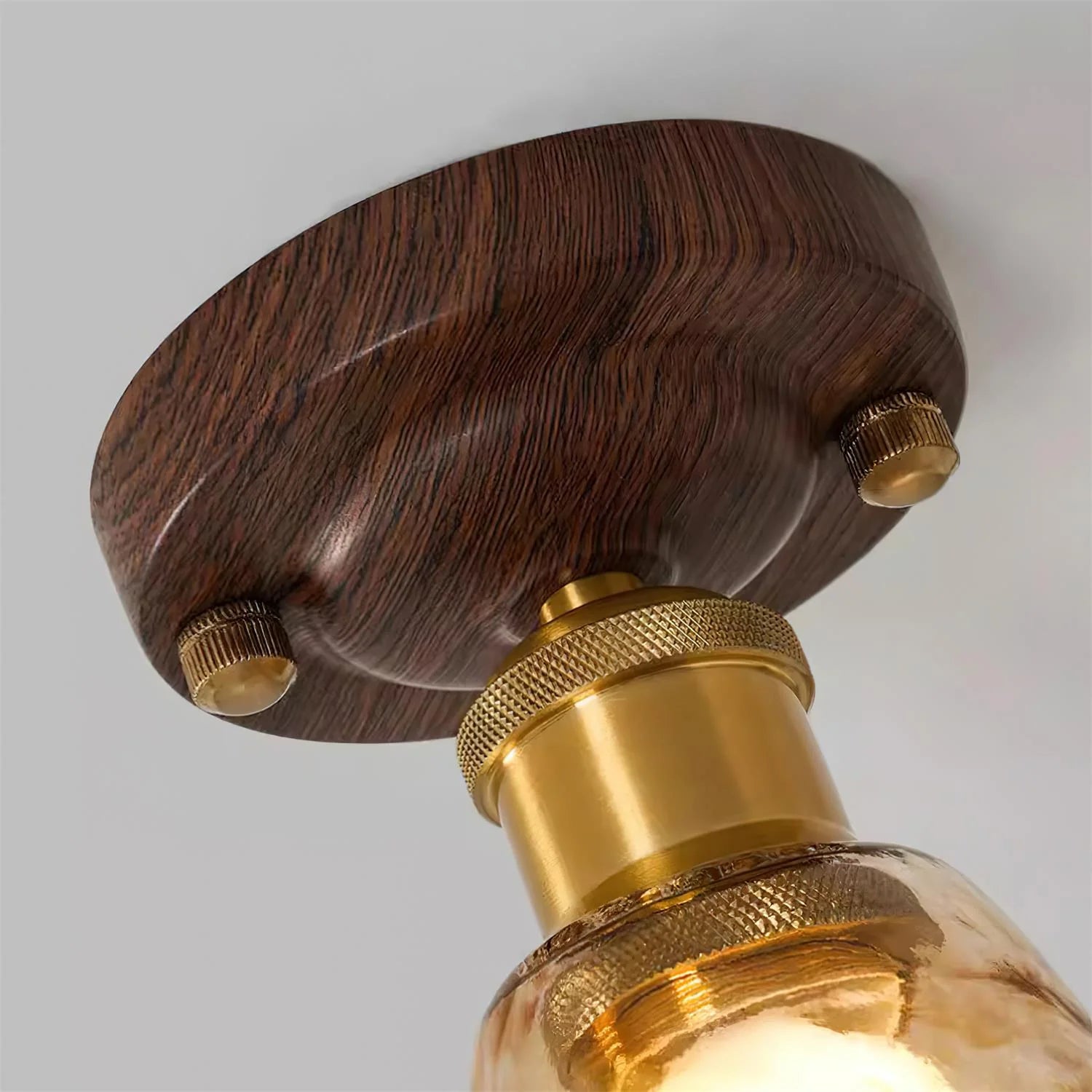 Nalia Amber Ceiling Light - Loonglight