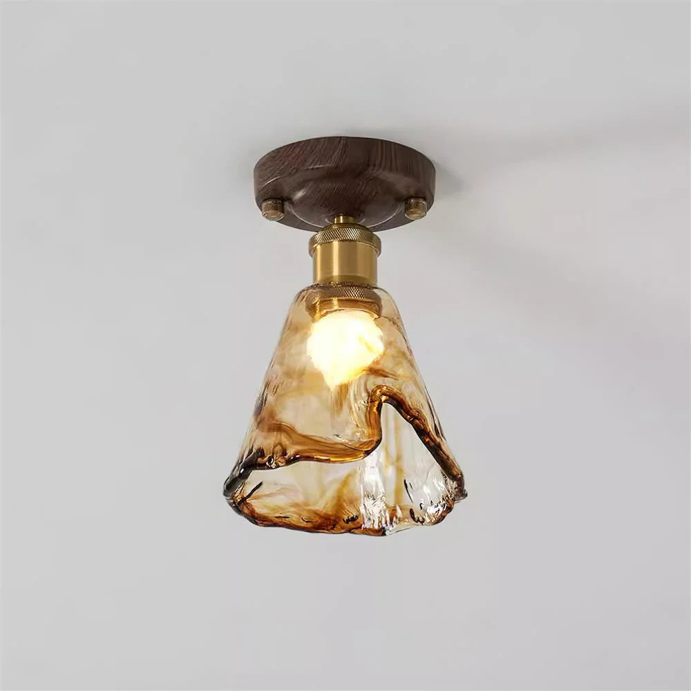 Nalia Amber Ceiling Light - Loonglight