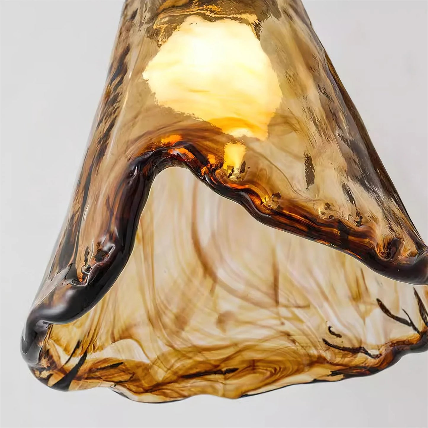 Nalia Amber Ceiling Light - Loonglight