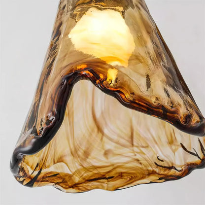 Nalia Amber Ceiling Light - Loonglight