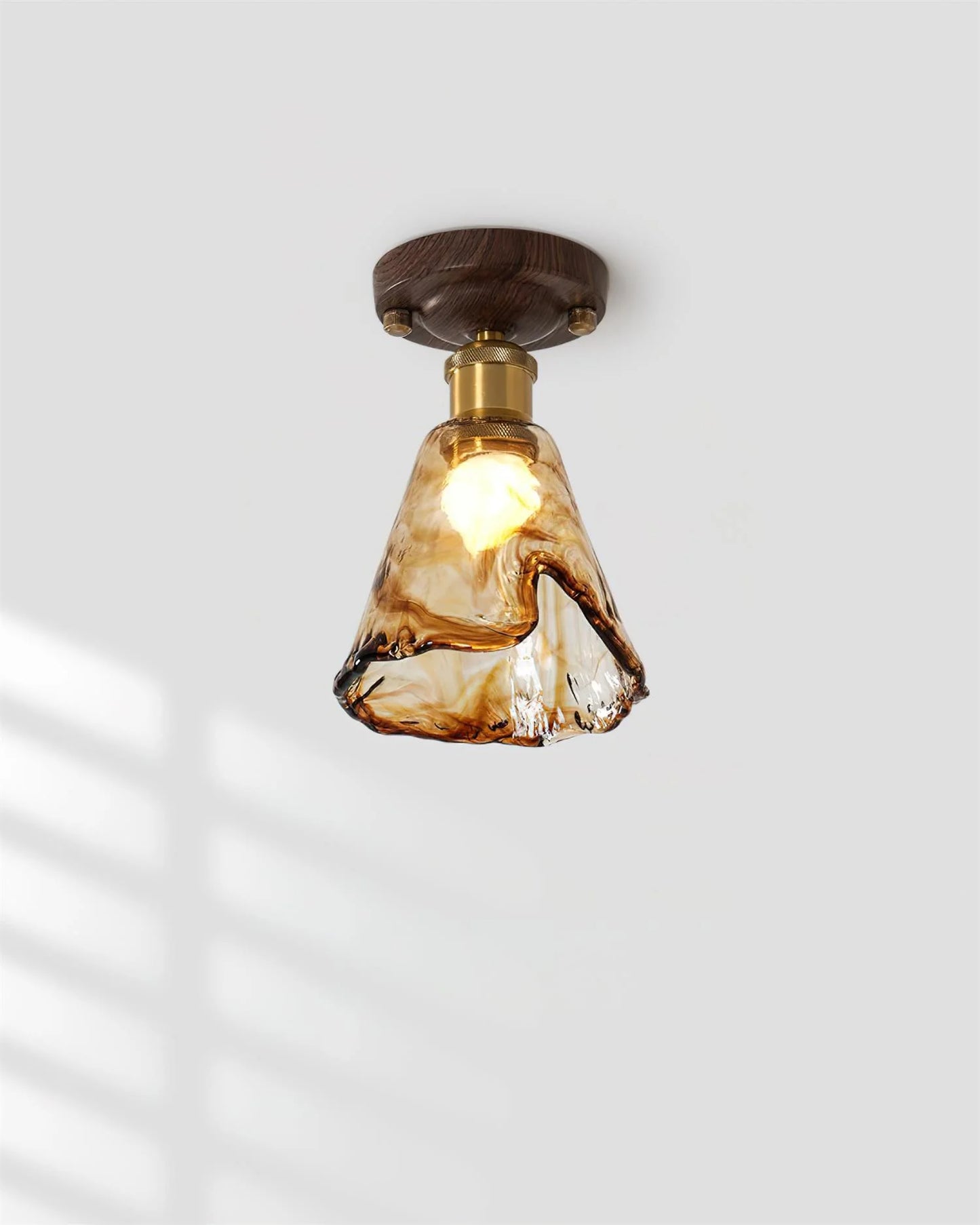 Nalia Amber Ceiling Light - Loonglight