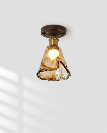 Nalia Amber Ceiling Light - Loonglight