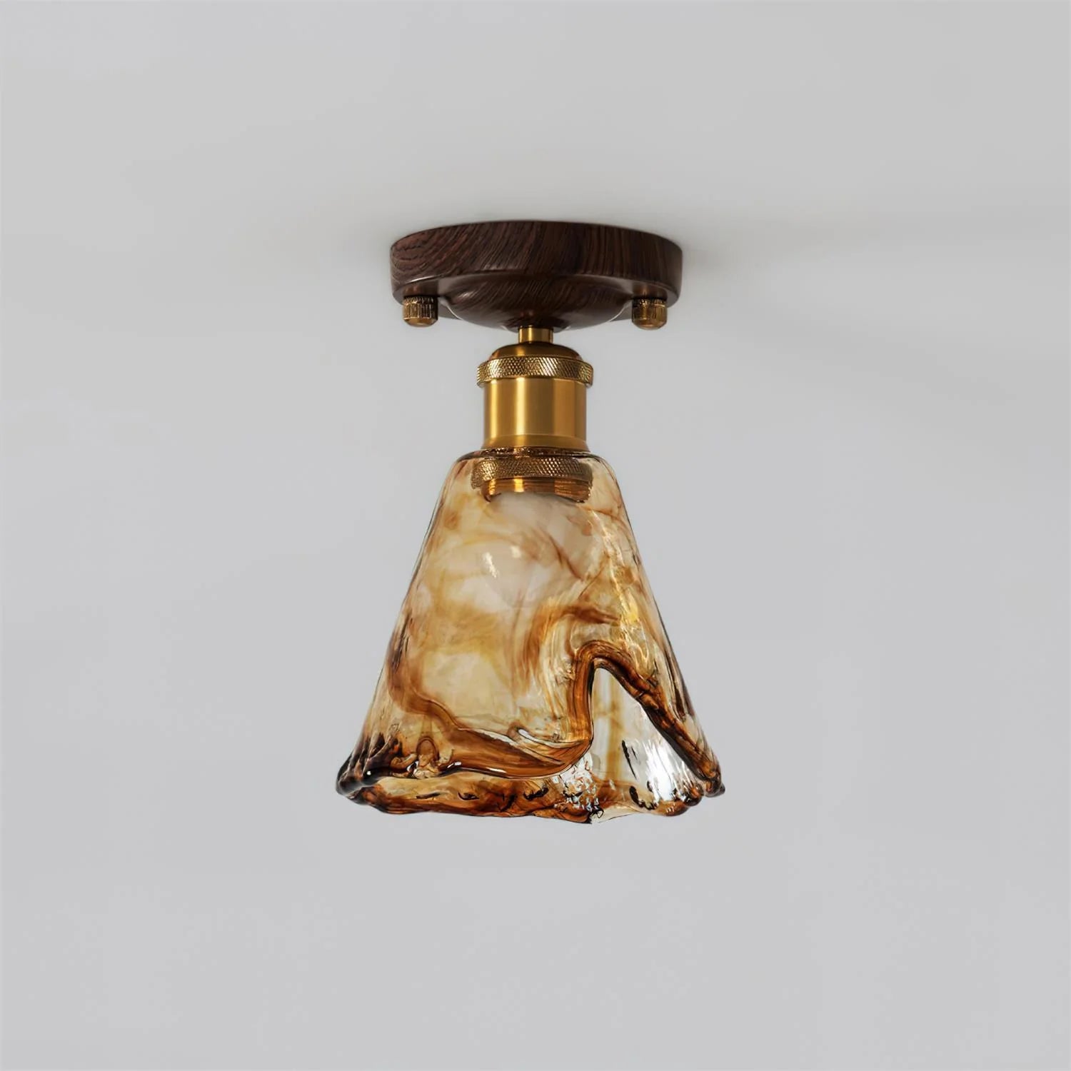 Nalia Amber Ceiling Light - Loonglight