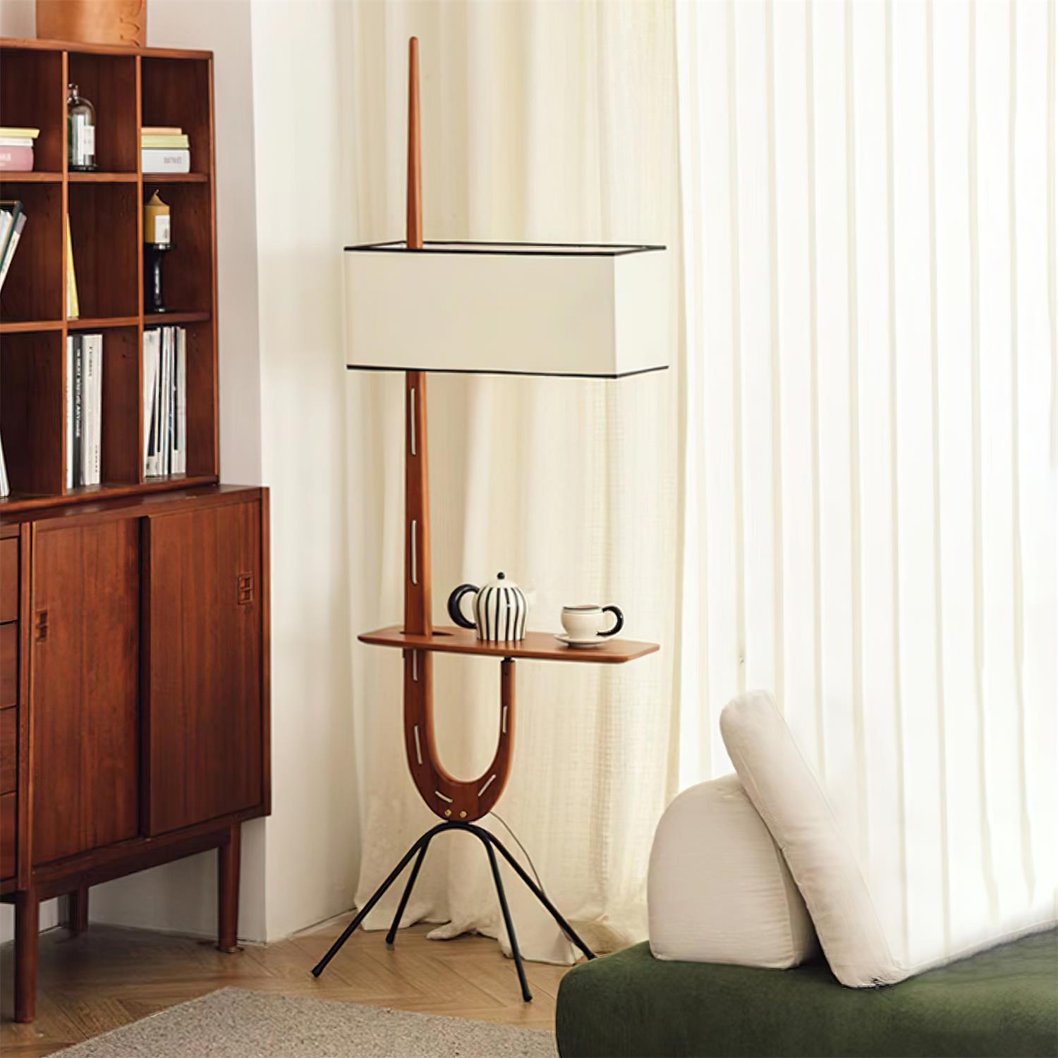 Nauta Wood Floor Lamp - Loonglight