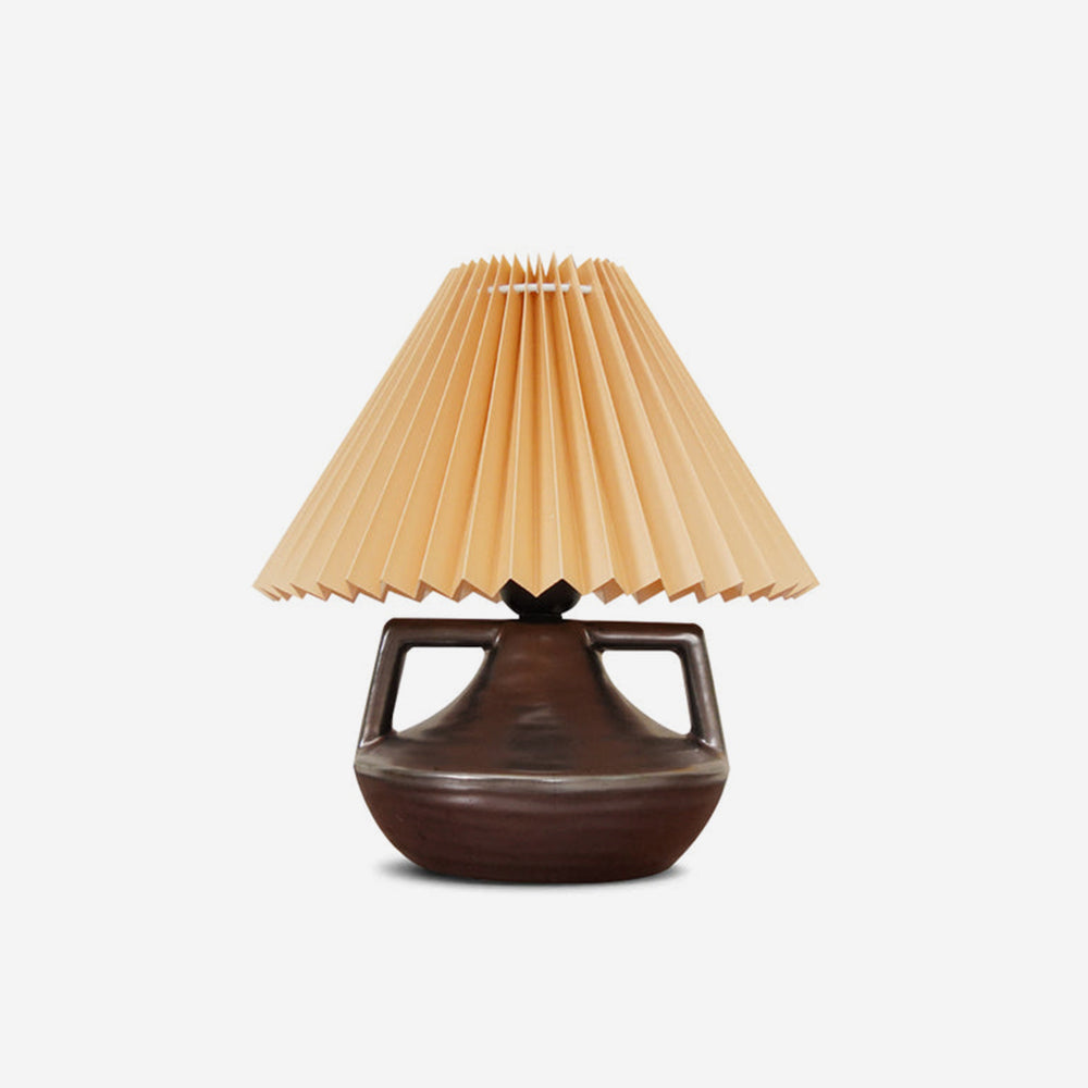 Navia Pleated Table Lamp - Loonglight