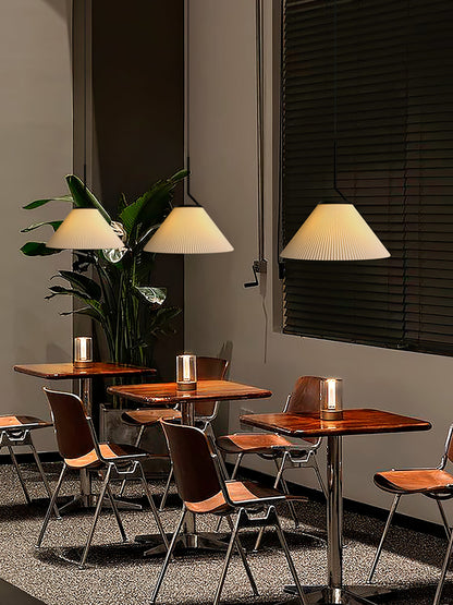 Nebra Pleated Pendant Light