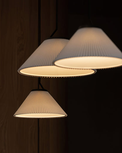 Nebra Pleated Pendant Light