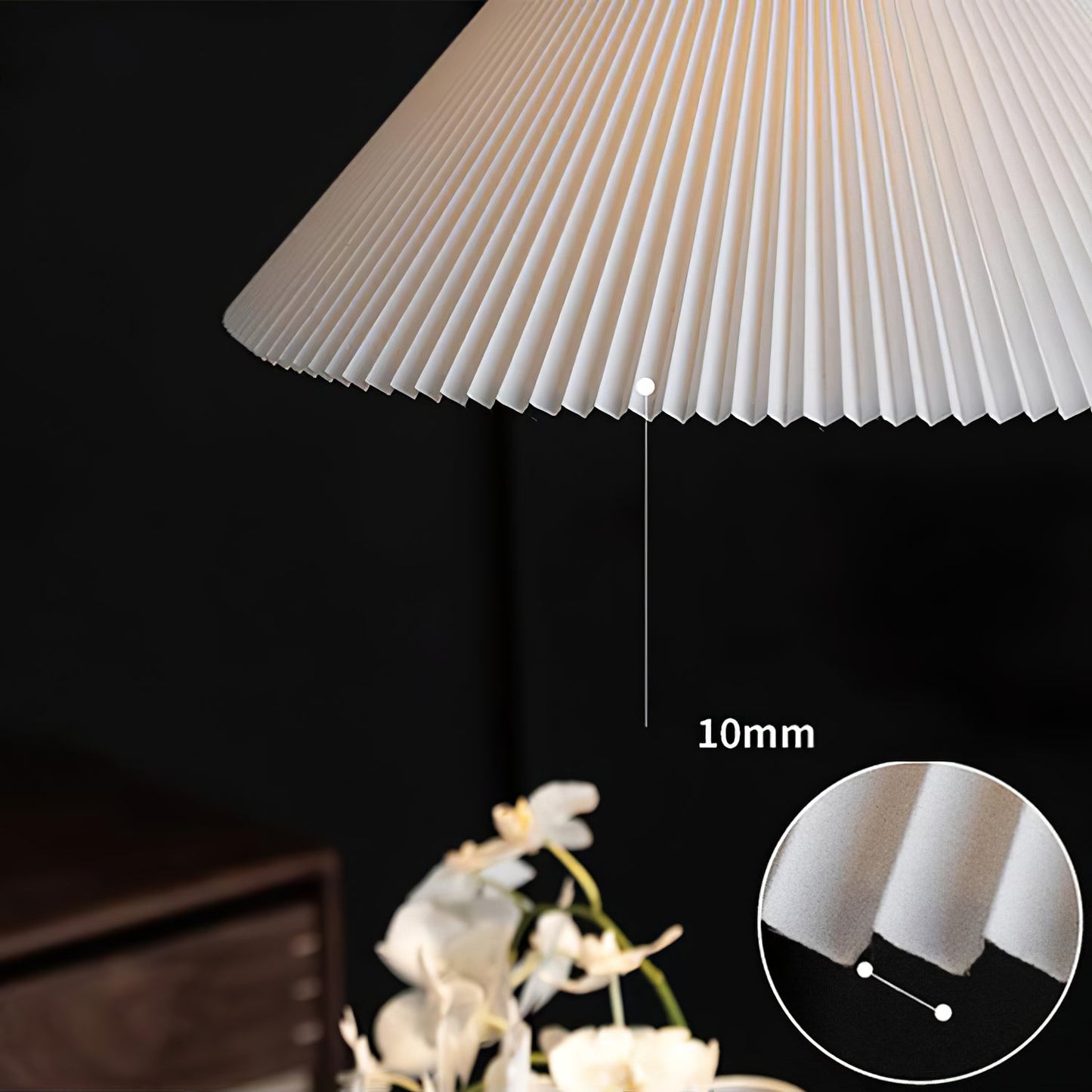 Nebra Pleated Pendant Light