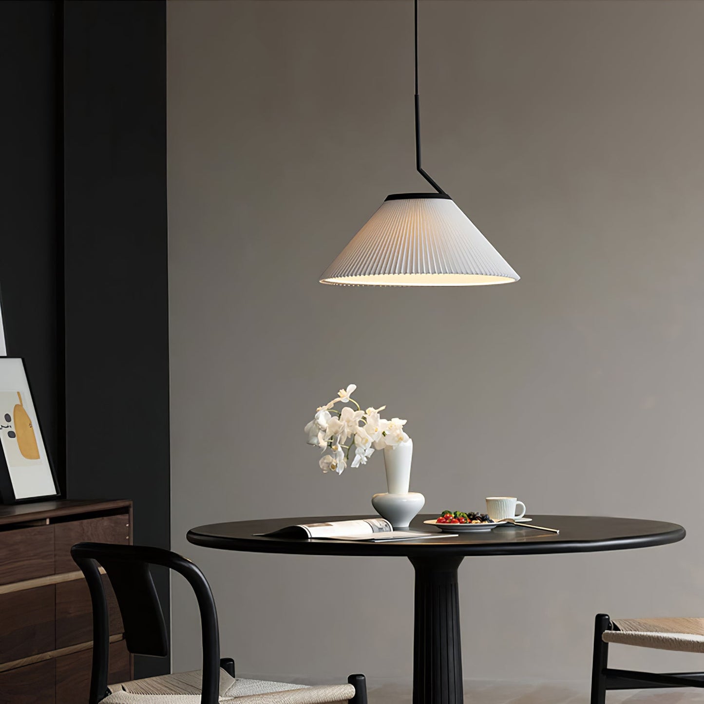 Nebra Pleated Pendant Light