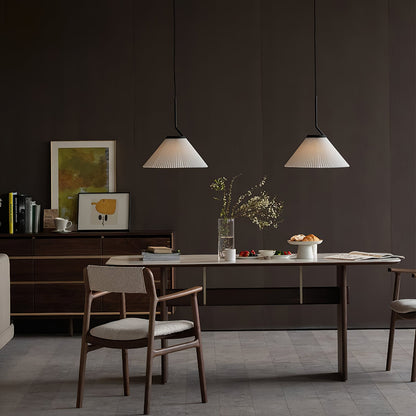 Nebra Pleated Pendant Light