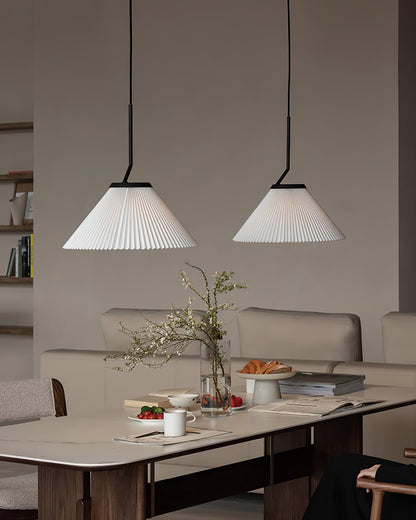 Nebra Pleated Pendant Light