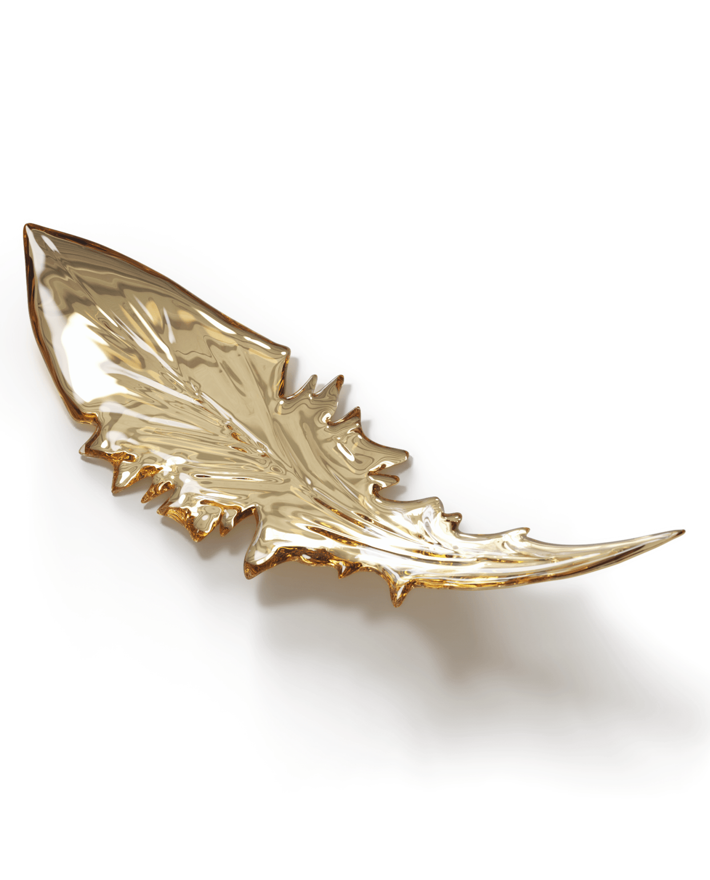 Nectar Glass Leaf Chandelier - Loonglight