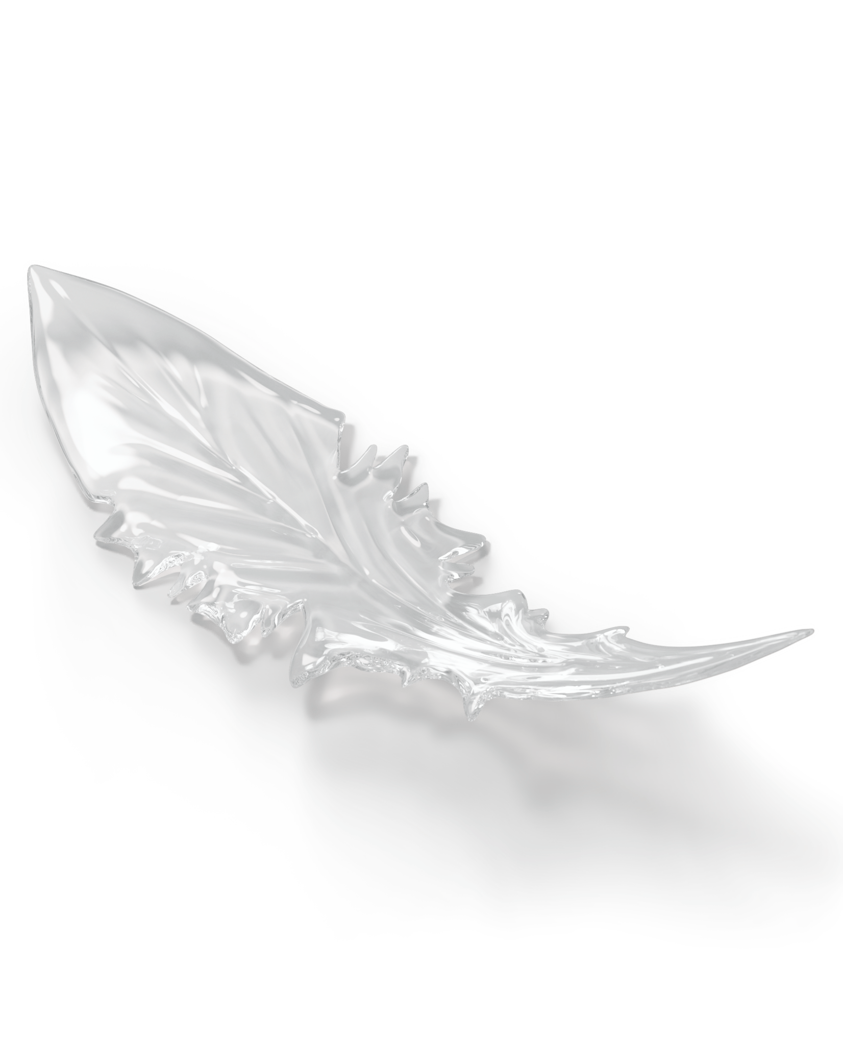 Nectar Glass Leaf Chandelier - Loonglight