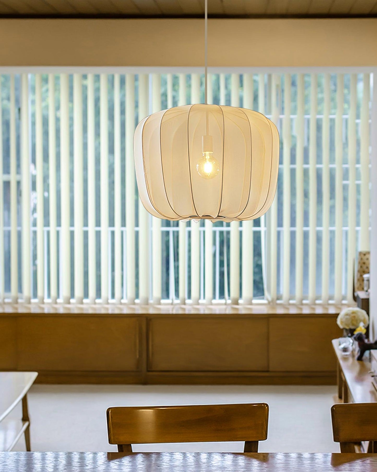 Nevola Pumpkin Pendant Lamp - Loonglight