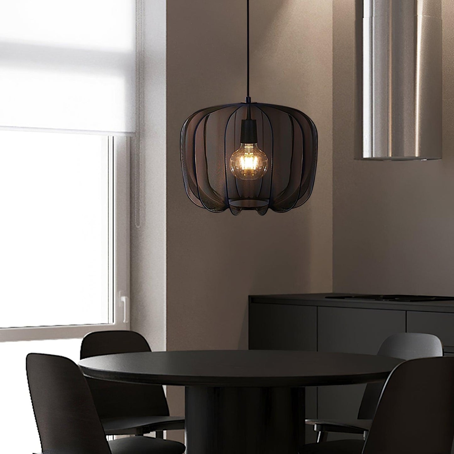 Nevola Pumpkin Pendant Lamp - Loonglight