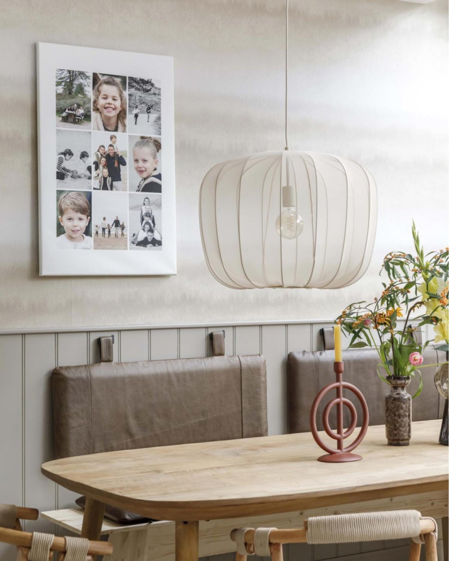 Nevola Pumpkin Pendant Lamp - Loonglight