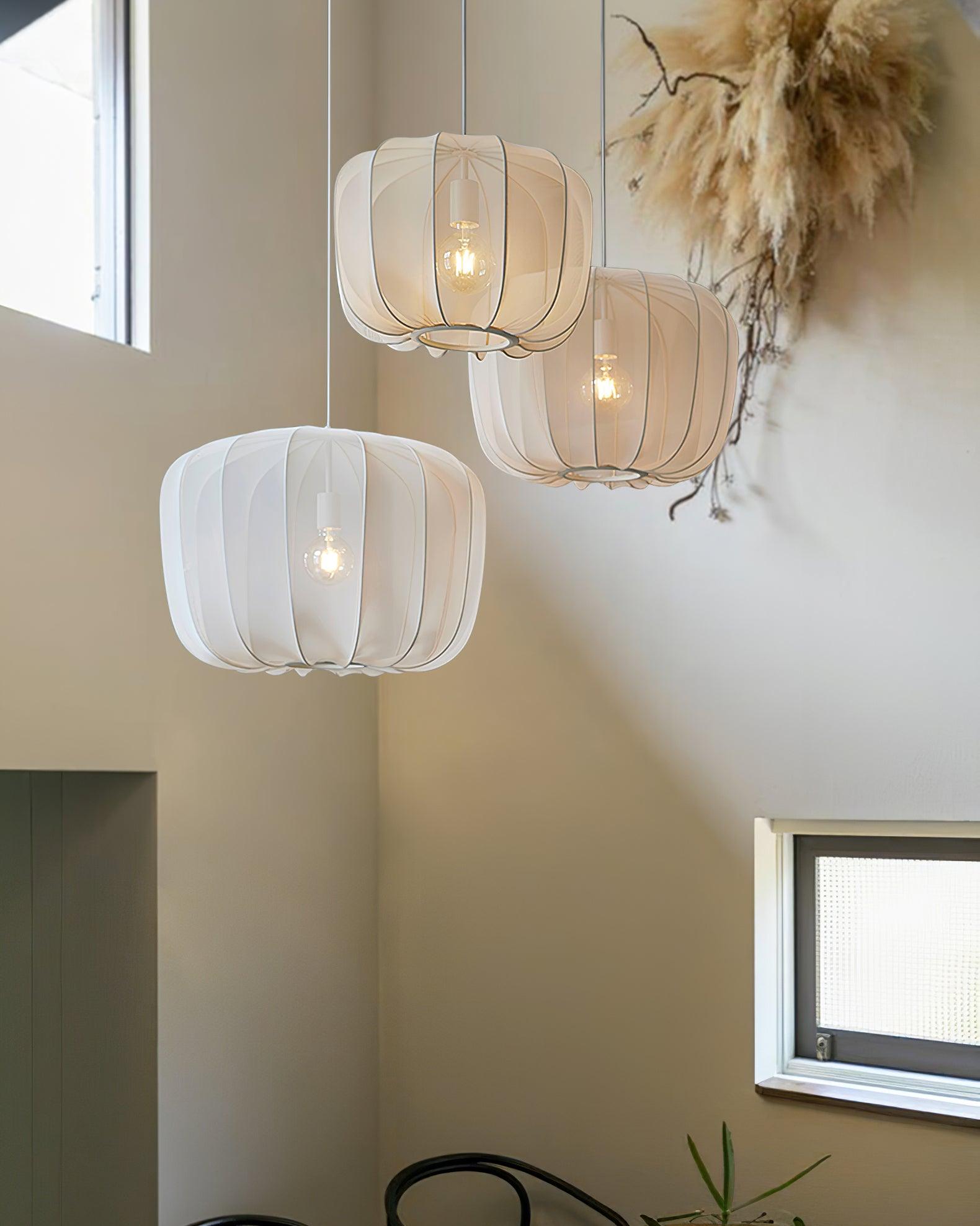 Nevola Pumpkin Pendant Lamp - Loonglight