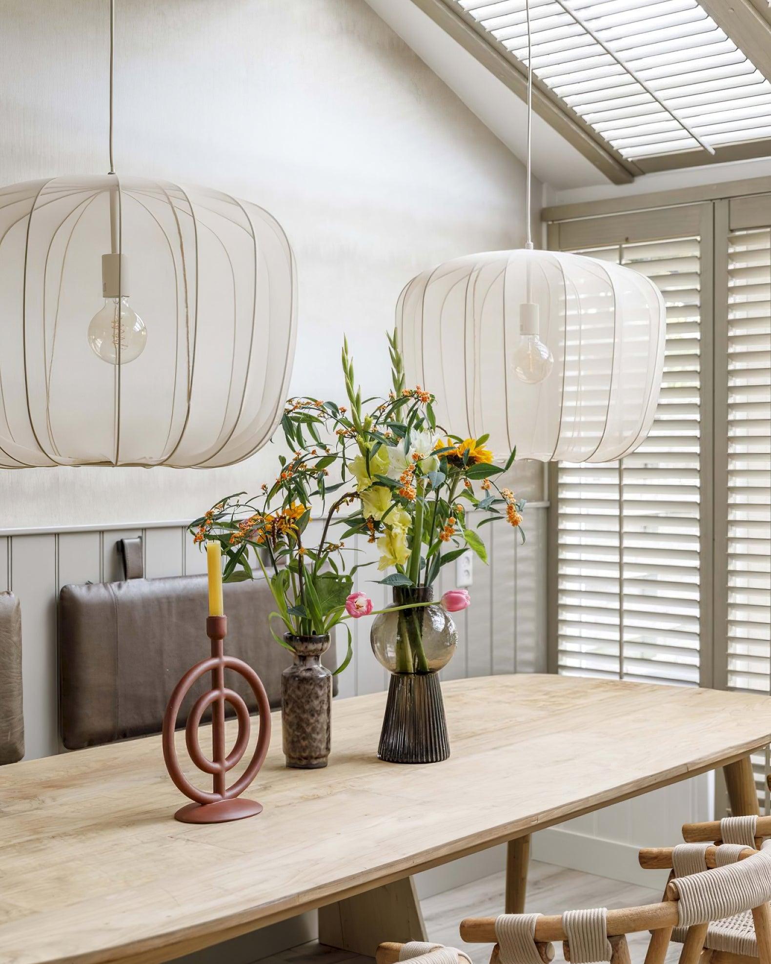 Nevola Pumpkin Pendant Lamp - Loonglight