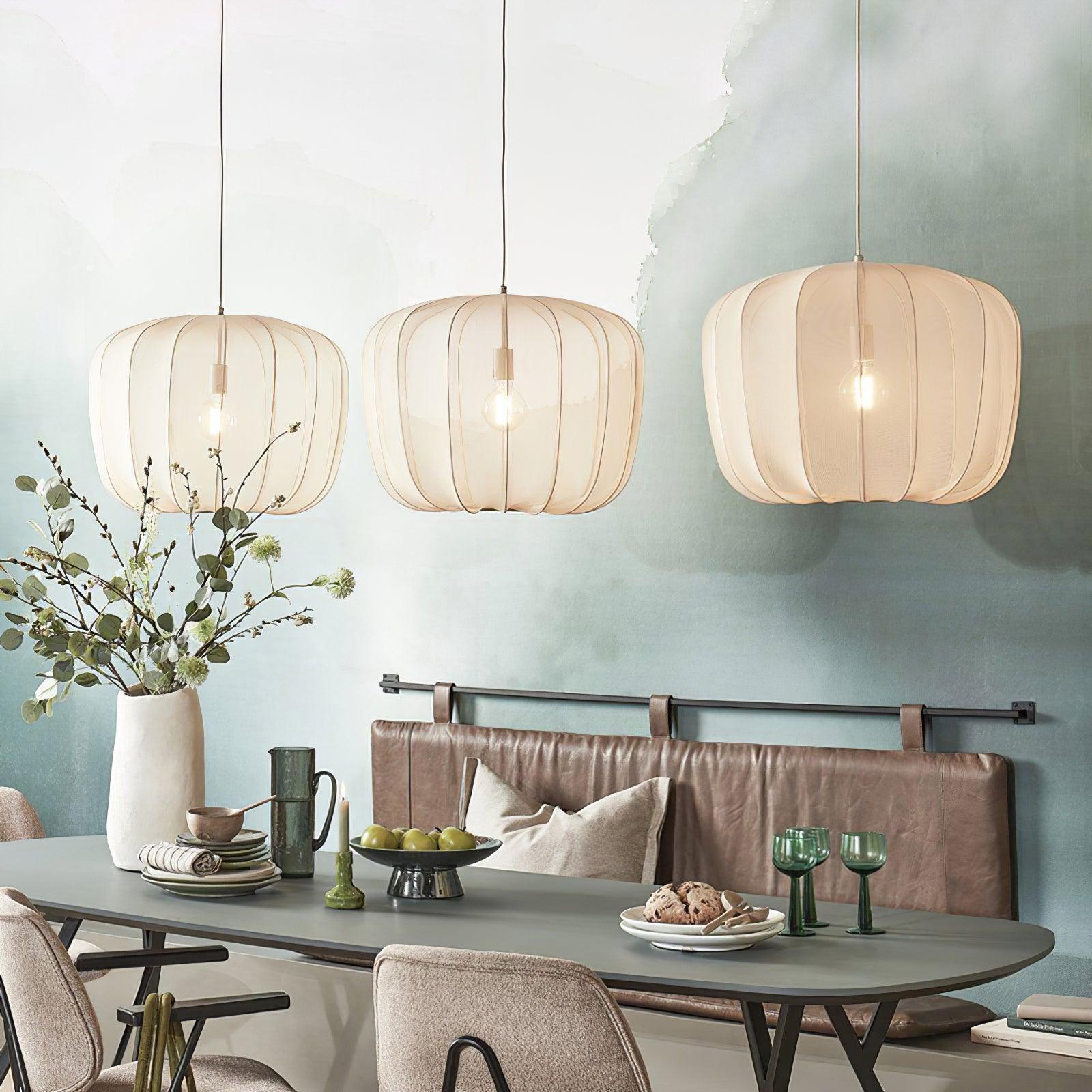 Nevola Pumpkin Pendant Lamp - Loonglight