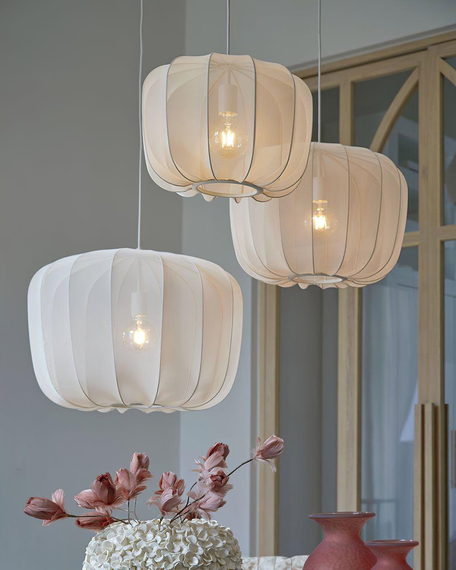 Nevola Pumpkin Pendant Lamp - Loonglight