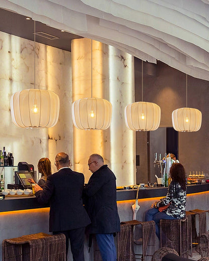 Nevola Pumpkin Pendant Lamp - Loonglight