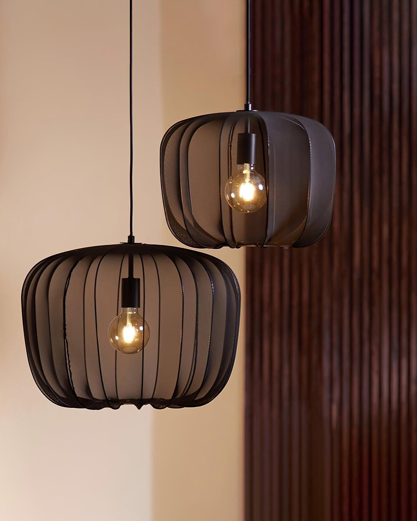 Nevola Pumpkin Pendant Lamp - Loonglight