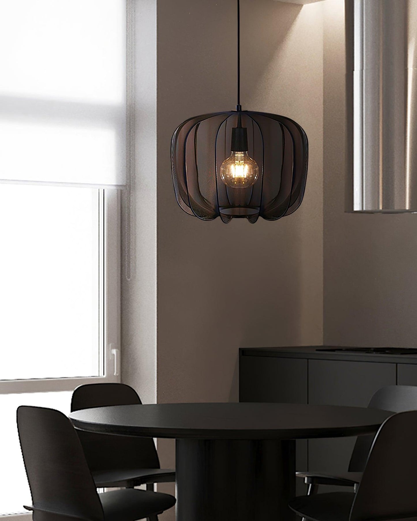 Nevola Pumpkin Pendant Lamp - Loonglight