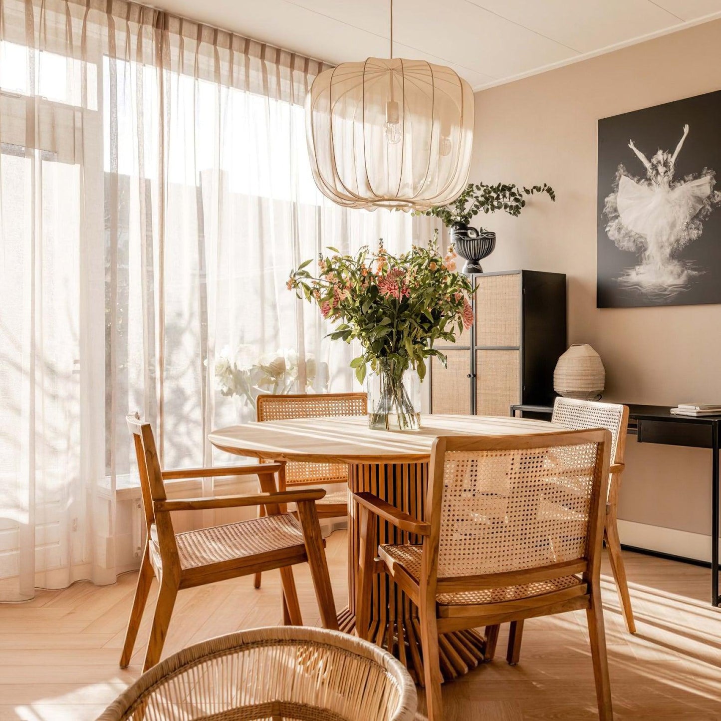 Nevola Pumpkin Pendant Lamp - Loonglight