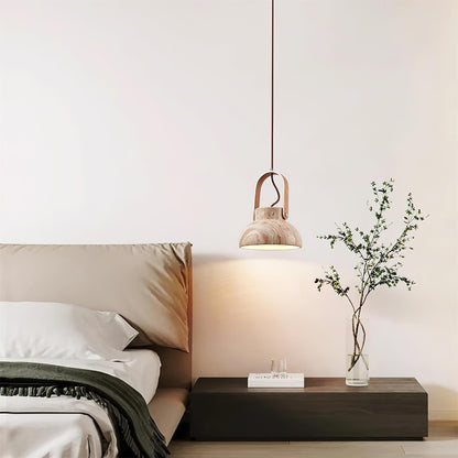 Nissa Travertine Pendant Light - Loonglight